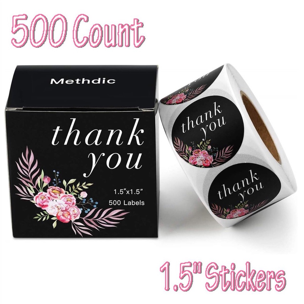 ❗️SALE❗️500 Count Roll Thank You Stickers